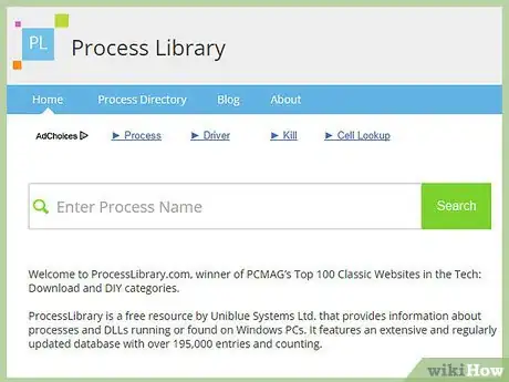Step 2 Use uma lista on-line de programas e processos ou faça uma pesquisa na internet para identificar o que cada coisa faz.