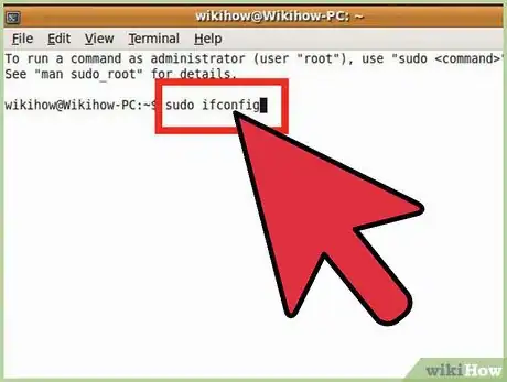 Step 5 Digite o seguinte comando no terminal: