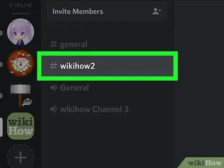 Step 2 Selecione um canal.