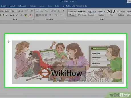 Step 9 Agrupe a imagem e a caixa de texto.