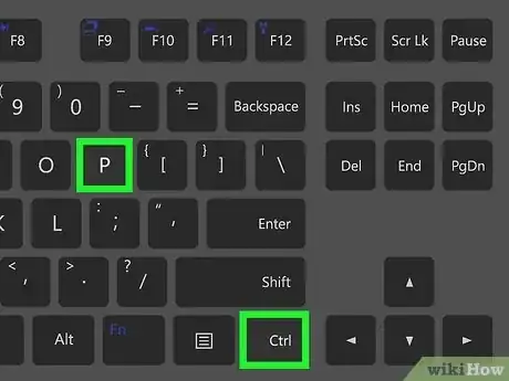Step 2 Pressione Ctrl+P.
