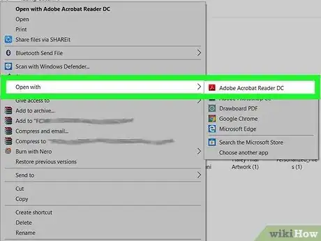 Step 2 Abra o formulário no Adobe Acrobat Reader DC.