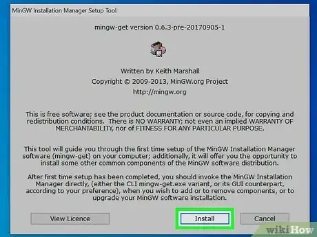 Step 2 Instale o MinGW.