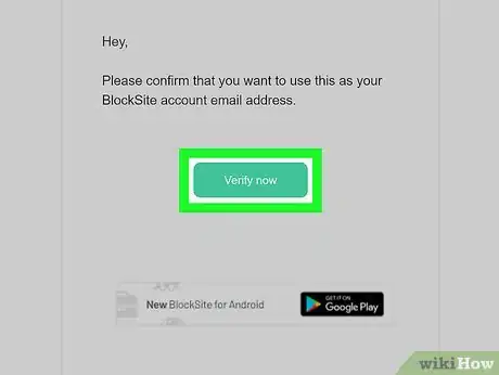 Step 15 Confirme o e-mail para finalizar as configurações do aplicativo.