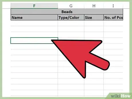 Step 4 Clique em uma célula branca na sua planilha para selecioná-la.