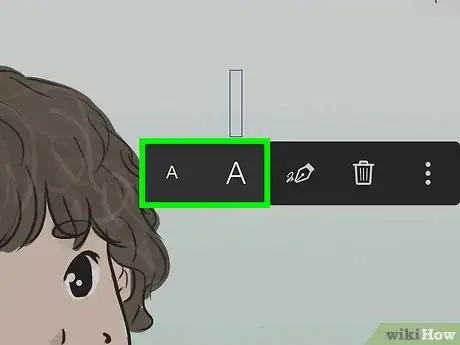 Step 10 Ajuste o tamanho de texto.