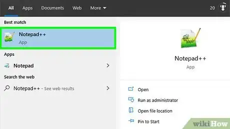Step 1 Abra um arquivo HTML ou CSS.