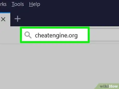 Step 1 Abra a página do Cheat Engine.