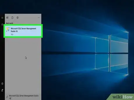 Step 3 Abra o SQL Server Management Studio.