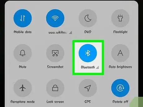 Step 3 Ligue o Bluetooth no Android.