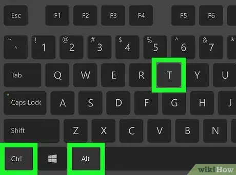 Step 2 Abra o Terminal.