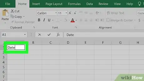 Step 4 Digite o texto.