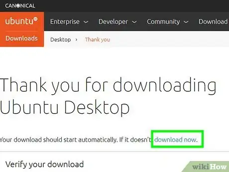 Step 4 Desça a página e clique em Not now, take me to the download (Agora não, leve-me ao download).