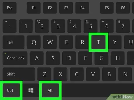 Step 1 Abra o Terminal.