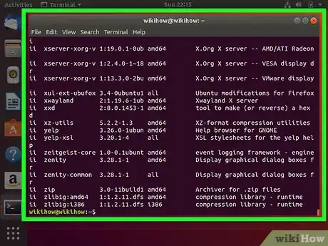 Step 2 Abra uma lista dos programas instalados atualmente.