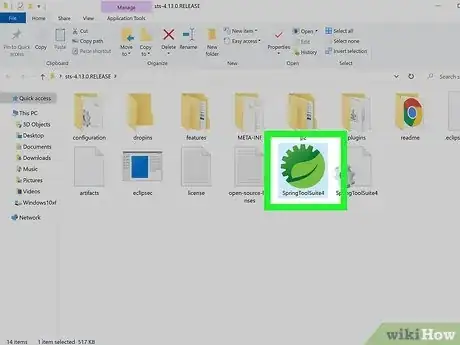 Step 4 Abra o Spring Tools Suite.