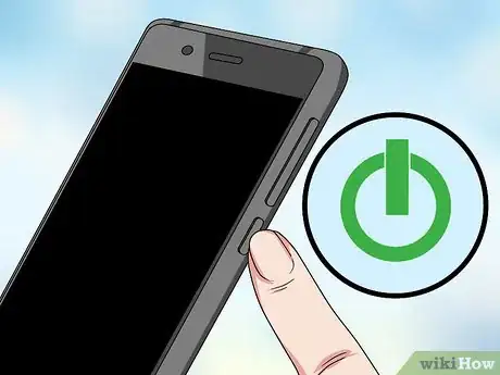 Step 6 Ligue o aparelho novamente pressionando e segurando o botão de Ligar e Desligar.