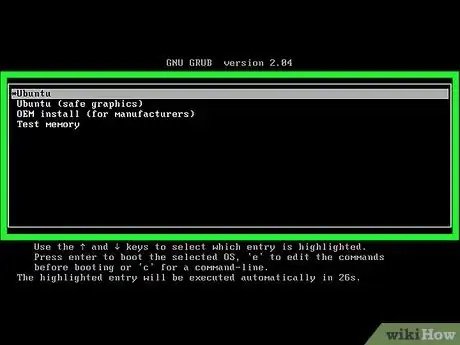 Step 5 Instale e execute o Linux.