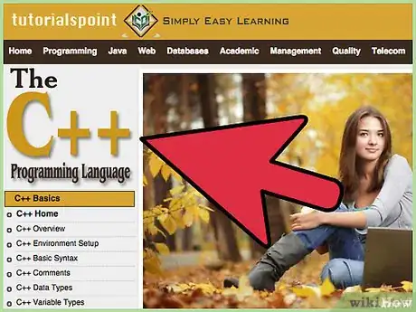 Step 3 Procure e escolha um ou dois tutoriais para começar a estudar a linguagem C++.