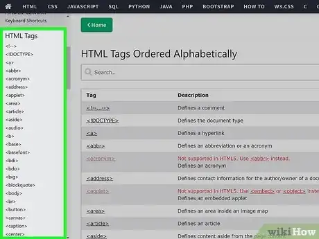 Step 3 Aprenda as diversas tags “head”.