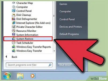 Step 1 Evite apagar arquivos e programas indiscriminadamente.