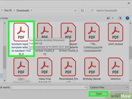 Step 3 Selecione o arquivo PDF e clique em Abrir.