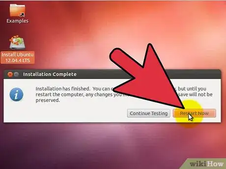 Step 7 Faça o boot do Linux.