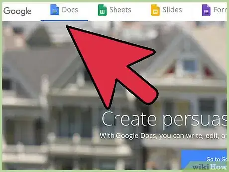 Step 1 Abra o Google Docs.