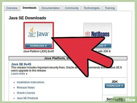 Step 1 [http://www.oracle.com/technetwork/java/javase/downloads/index.html Baixe os...