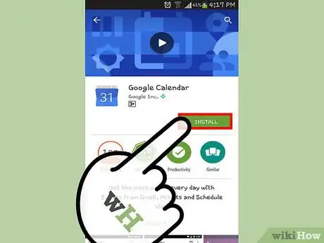 Step 1 Instale o aplicativo Google Agenda.