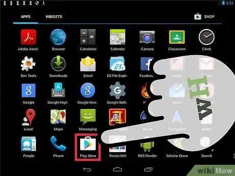 Step 1 Abra a "Google Play Store".