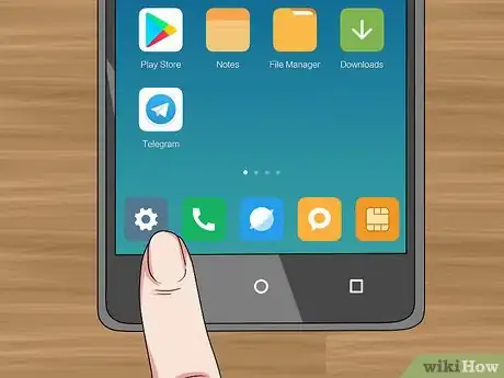 Step 2 Abra o app “Configurações”.