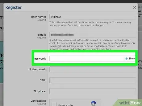 Step 5 Clique em Sign up (Cadastrar).