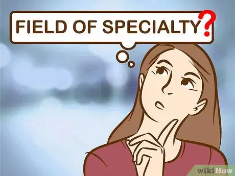 Step 3 Decida qual será sua área de especialidade.
