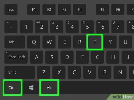 Step 1 Abra o Terminal.