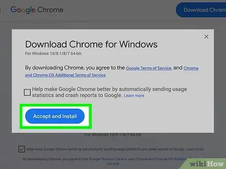 Step 12 Clique em "Aceitar e instalar" para começar a baixar os arquivos necessários.