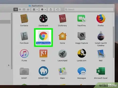 Step 2 Encontre o aplicativo "Google Chrome".