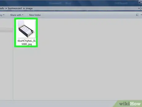 Step 1 Localize a imagem que deseja adicionar.