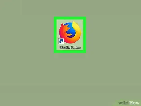 Step 1 Abra o Firefox.