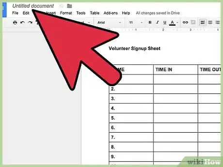 Step 8 Saia do documento.