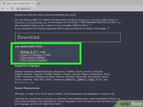 Step 2 Instale o Rufus em seu PC.
