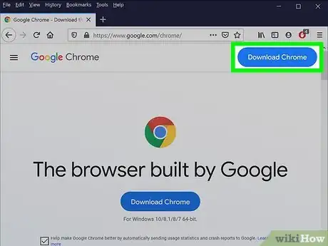 Step 10 Clique em "Baixar Chrome" para baixar seu instalador.
