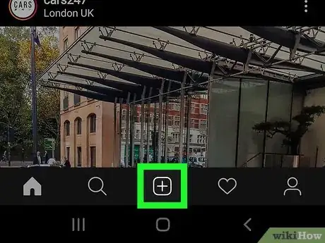 Step 9 Crie um novo post no Instagram.