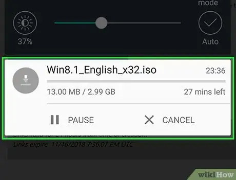 Step 7 Espere o download terminar.