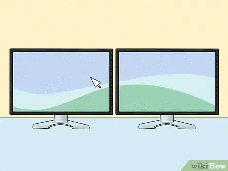 Step 10 Use o monitor secundário.