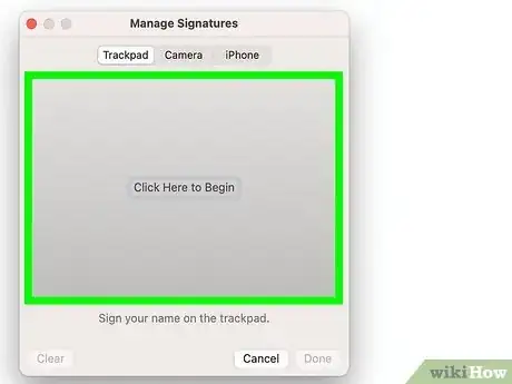 Step 5 Faça uma captura de tela da sua assinatura.