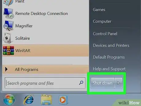 Step 5 Desligue o computador.