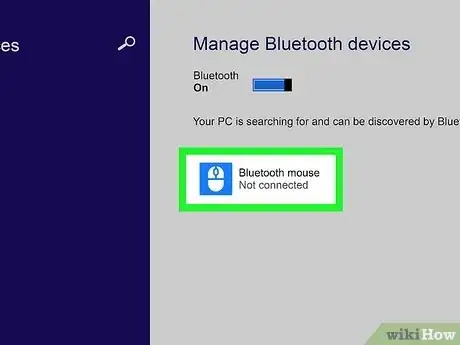Step 2 Pareie um dispositivo com o Windows 8.1.