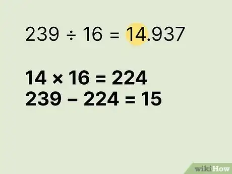 Step 7 Calcule o resto novamente.