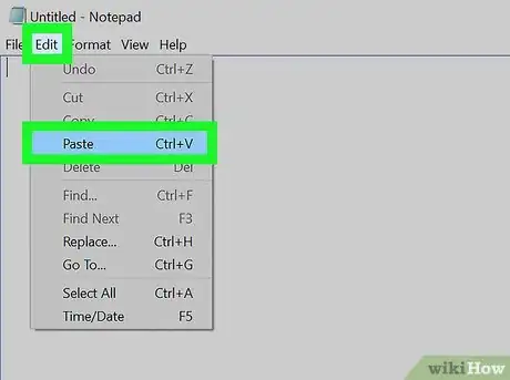 Step 5 Clique em Colar.